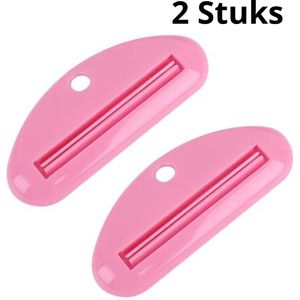 Tandpasta Knijpers Tube Clip roze 2 stuks | Tube Knijper | Tandpasta | Uitknijper | Tubeknijper | Tandpastaknijper