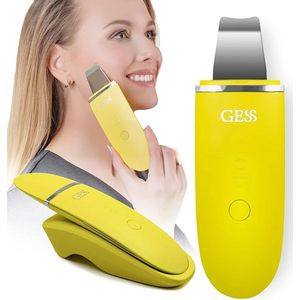 Ultrasone gezichtsreiniger, 7 soorten behandeling, peeling fonoforese, ionen reiniging, chromotherapie desinfectiemiddel, USB