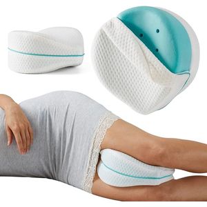 Orthopedisch Kniekussen - Ergonomisch Beenkussen - Houding Correctie – Zijslaapkussen - Restform Leg PIllow - Been Kussen Medisch Apparaat Origineel Zoals Gezien op TV - Zacht Geheugen Schuim Kussen Voor Benen Slaaphouding Tegen Rugpijn