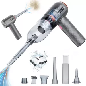 Wirelume Draadloze Auto Stofzuiger Mini draadloos handstofzuiger accu Handheld Draagbaar Oplaadbaar Lichtgewicht Krachtig 22000Pa Sterke Cyclonische Zuigkracht Blazende Borstelloze Motor Thuiskantoor