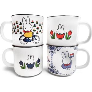 Nijntje retro Mokken 4 verschillende soorten - Utrecht - Nijntje - Mokken - beker