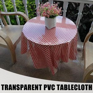 Tafelkleed folie, doorzichtig, 137 x 213 cm, 0,18 mm dik, transparant, tafelbescherming, pvc-tafelfolie, tafelkleed, plastic tafelkleden, waterafstotend, rechthoekig