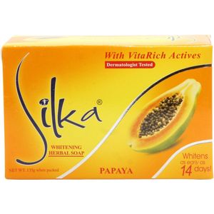 SILKA Whitening Herbal Papaya Soap 135g