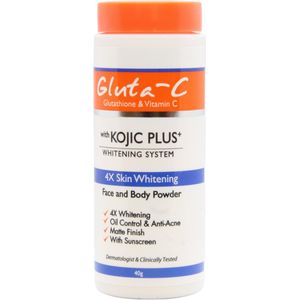Gluta-C - Skin Lightening Poeder - 40g - Tegen Pigmentvlekken - Verfrissend & Verzorgend