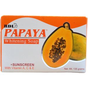 RDL Papaya Whitening zeep, 135 gram