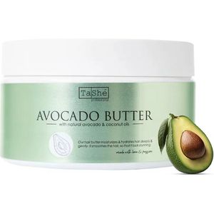 TaShe Professional - AVOCADO HAIR BUTTER - Intens Voedend & Reconstructie Haar Masker - 300 ml