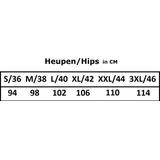 Vida - Teyli - Slips - Beige - Hoge Taille - Netstof met Kant en Bloemenpatroon