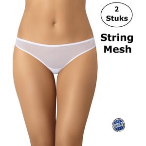 TEYLI - Nikola - String - Wit - Mid Waist