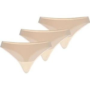 Teyli - Set van 3 Netsnoeren - Beige - Ademend en Elastisch