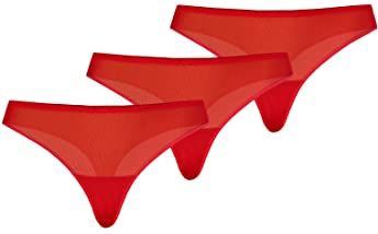 Teyli - Strings - Rood - 3 Pack - Mesh