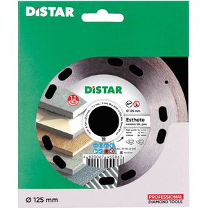 Diamantdoorslijpschijf 1A1R 125 ESTHETE ''PERFECTE SNIJRAND'' Dikte 1,1 mm