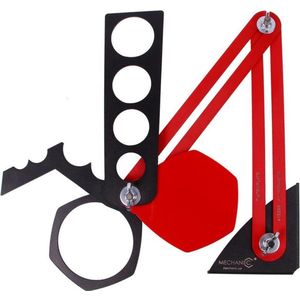 Mechanic Tegelsjabloon voor het markeren en tekenen van gaten en uitsparingen