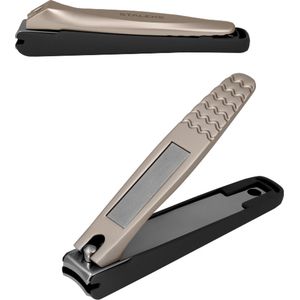 Staleks - robuste nagelknipper met container