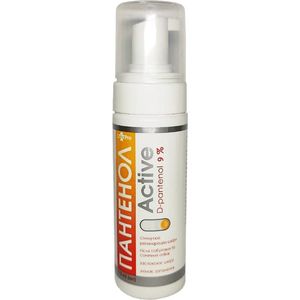 Lichaamsschuimlotion - D-panthenol 9% - schaafwonden - brandwonden - verkoelt 150ml