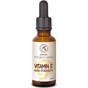 Vitamine E Olie 30ml - 100% Puur Natuurlijke Olie - Rijk aan Vitamine E - Tocoferol - Anti-Aging Olie - Tegen Rimpels voor Intensieve Huidverzorging - Massage - Wellness - Cosmetica - Ontspanning - Anti-Rimpels - Anti-Aging
