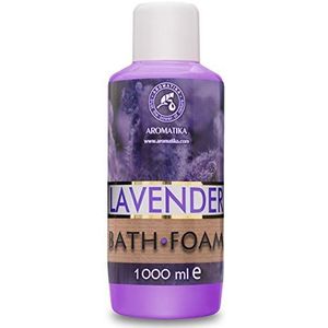 Badschuim 1000 g ""Lavendel"" Zeezout - Huidverzorging - Aromatherapie - Anti-stress - Bad - Spa - Wellness - Ontspanning - Anti-Aging