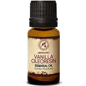 Vanille oleoresin - etherische olie 10 ml, 100% zuiver & natuurlijk, essentiële olie - aromatherapie - geurolie - geurverspreider - ontspanning - toevoegen aan bad & cosmetica - massage - wellness -