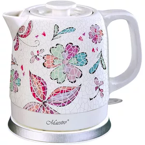 Concept Hervidor de cerámica elegante RK0086, 1 L, negro