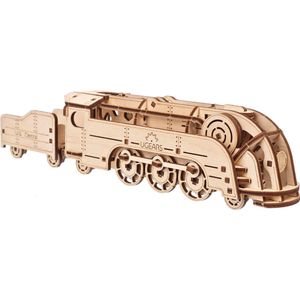 Ugears houten 3D puzzel - Mini Locomotive