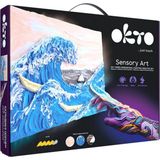 Okto - 3D Kunstwerk - Sensory Art - Katsushika Hokusia - The Great Wave Off Kanagawa - Klei Artist