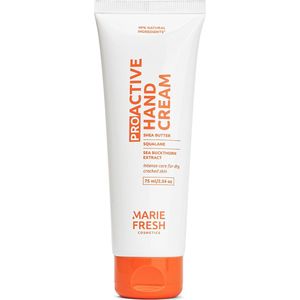 Marie Fresh Cosmetics Proactive hand cream - Handcreme droge handen - Hydraterend creme - Sheya Boter - Vitamine E en C - Natuurlijke crème - 100 ml