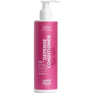 Marie Fresh Cosmetics Defense conditioner - Natuurlijke conditioner - Herstelt beschadigde delen van het haar - Rambutanextract - 250 ml