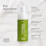 Marie Fresh - Foam Cleaner - Gezichtsverzorging - Natuurlijk - 160 ml