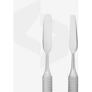 Staleks Manicure/Pedicure pusher SMART 60 TYPE 1 plat recht en plat afgerond blad (Spatula)