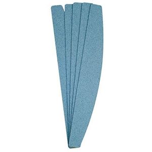 Staleks DFEX-42-100 - Vervangbare Zelfklevende Vijl - 50 Stuks - Grit 100 - Halve Maan