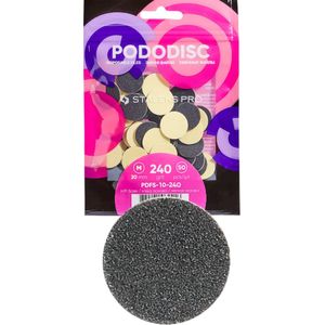 Staleks Pro Expert 50 stuks navulverpakkingen op schuimbasis, zacht, pododisk, professioneel, wegwerp navulverpakkingen (10, 240)