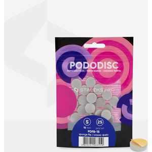 Staleks Pro - Wegwerpvijlen-sponzen voor pedicureschijf Pododisc S (25 stuks)