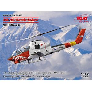 1:32 ICM 32063 AH-1G0 Arctic Cobra - US Helicopter Plastic Modelbouwpakket