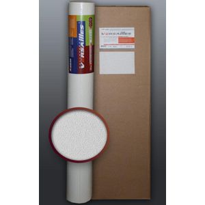 Overschilderbaar reliëfbehang EDEM 80377BR60 Vliesbehang structuurbehang wit 5 rollen 132 m2