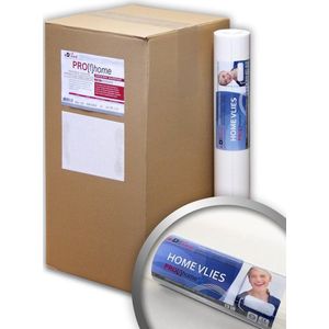 Renovatievlies 120 g Profhome HomeVlies 399-120 overschilderbaar glad wit vliesbehang voor wand en plafond 12 rollen 64 m2