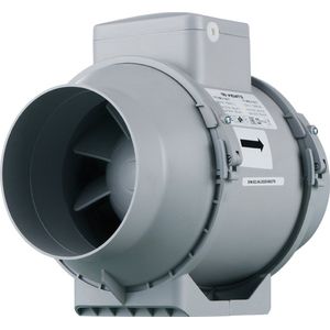 Buisventilator PRO Ø125 mm - Energiezuinige EC motor – Inline ventilator 450 m³/h