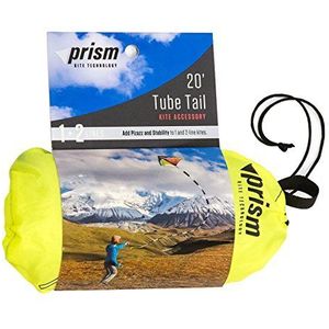 Prism Tube Tail 75 ft. black and white vliegerstaart 22 meter