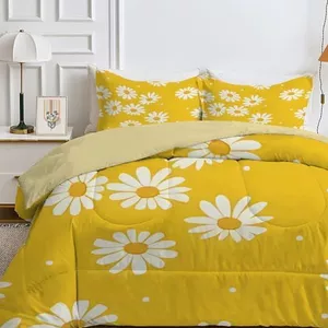 Dreamzie Bettwäsche Set 135x200 cm mit 1 Kissenbezug 80x80 cm - Salbeigrünes Blättermuster Dreamzie Bettwäsche Set 135x200 cm mit 1 Kissenbezug 80x80 cm - Salbeigrünes Blättermuster