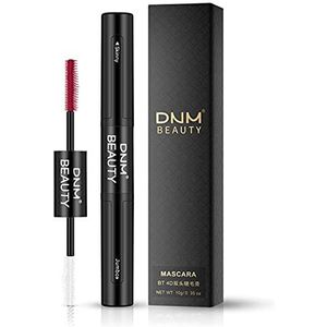 Mascara 4D Double-Headed Quick-Dryin Mascara Black Waterproof, Sweatproof, No Smudging Mascara Black Volume and Length