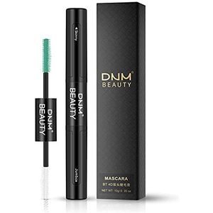 Mascara 4D Double-Headed Quick-Dryin Mascara Black Waterproof, Sweatproof, No Smudging Mascara Black Volume and Length