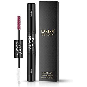 Mascara 4D Double-Headed Quick-Dryin Mascara Black Waterproof, Sweatproof, No Smudging Mascara Black Volume and Length