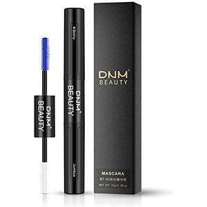 Mascara 4D Double-Headed Quick-Dryin Mascara Black Waterproof, Sweatproof, No Smudging Mascara Black Volume and Length