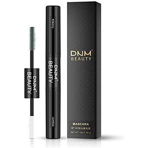 Mascara 4D Double-Headed Quick-Dryin Mascara Black Waterproof, Sweatproof, No Smudging Mascara Black Volume and Length