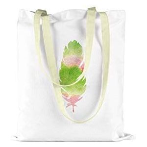 Bonamaison Boodschappentas, boodschappentas, machinewasbaar, opvouwbaar, zeildoek met lange handgrepen, grootte: 34 x 40 cm