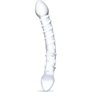 Gl�s - Double Trouble Glazen Dildo