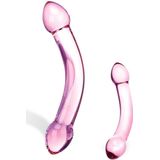 Glas Double Trouble Purple Glazen - Dildo