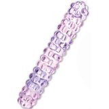 Glas Purple Rose Nubby Glas - Dildo