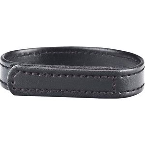 Blue Line Velcro Cock Ring Black OS, 1 stuks