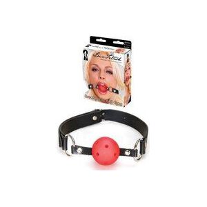 LUX FETISH Breathable Ball Gag red