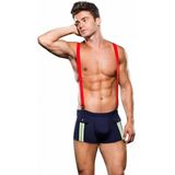 Envy - Fireman Bottom With Suspenders 2 Pc M/L