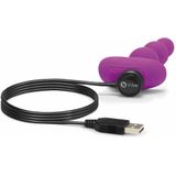 B-Vibe - Triplet Anale Kralen Fuchsia